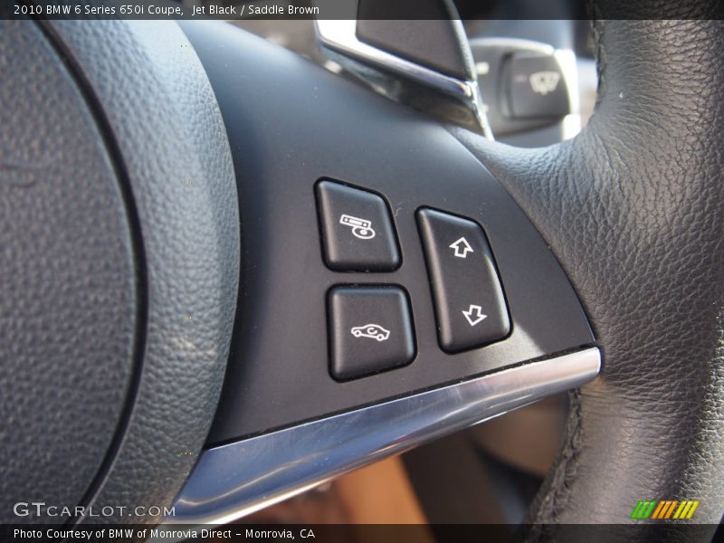 Jet Black / Saddle Brown 2010 BMW 6 Series 650i Coupe