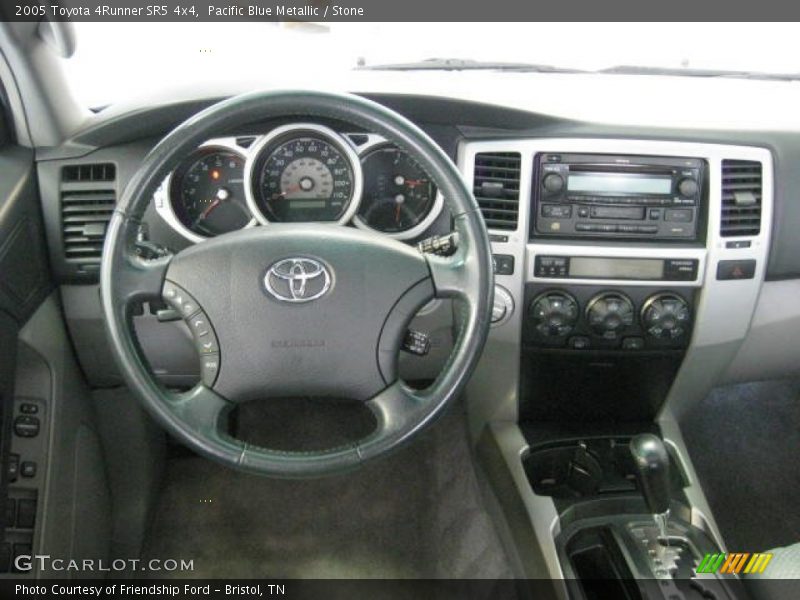 Pacific Blue Metallic / Stone 2005 Toyota 4Runner SR5 4x4