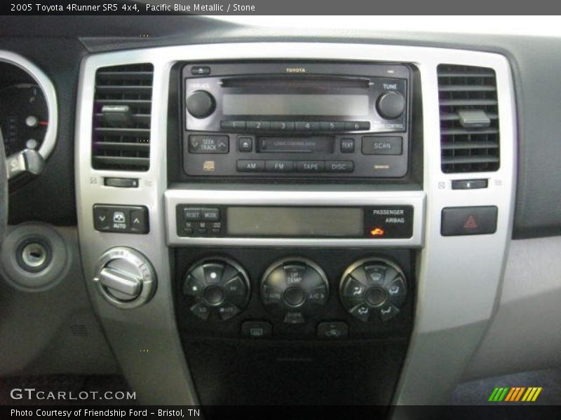 Pacific Blue Metallic / Stone 2005 Toyota 4Runner SR5 4x4
