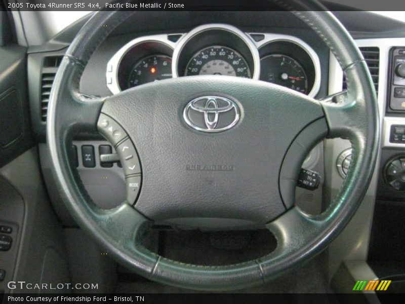 Pacific Blue Metallic / Stone 2005 Toyota 4Runner SR5 4x4