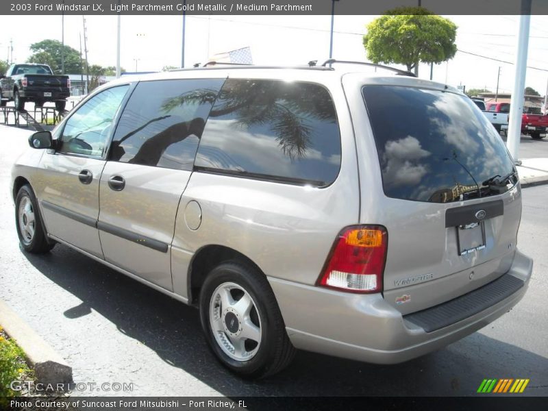 Light Parchment Gold Metallic / Medium Parchment 2003 Ford Windstar LX