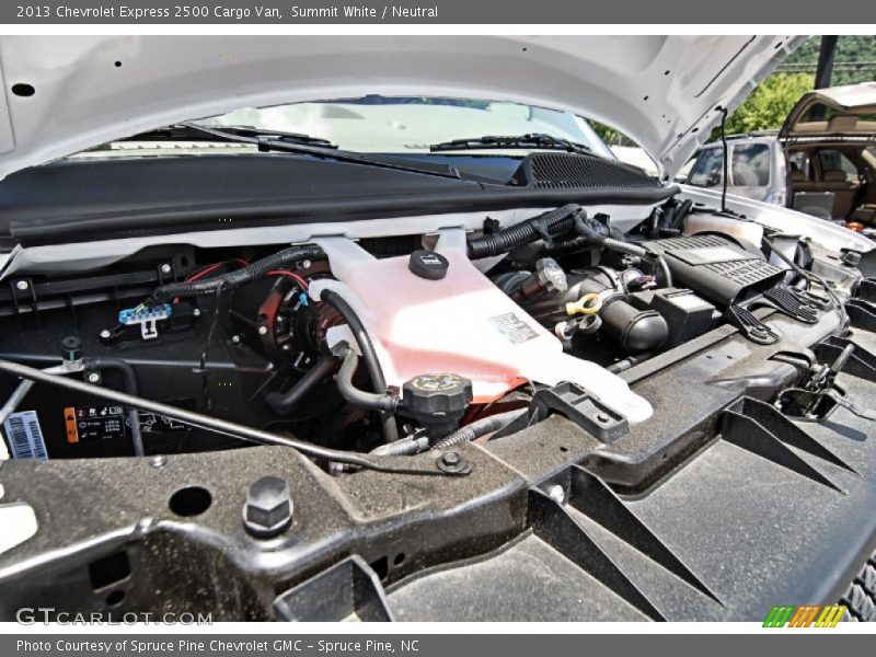 Summit White / Neutral 2013 Chevrolet Express 2500 Cargo Van