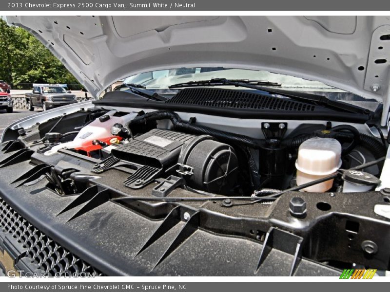 Summit White / Neutral 2013 Chevrolet Express 2500 Cargo Van