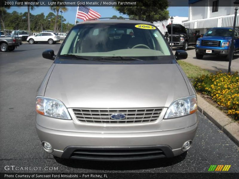 Light Parchment Gold Metallic / Medium Parchment 2003 Ford Windstar LX