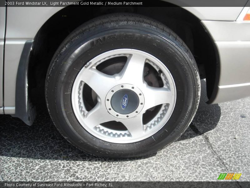 Light Parchment Gold Metallic / Medium Parchment 2003 Ford Windstar LX