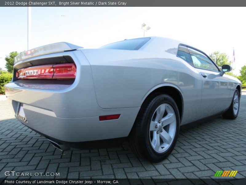Bright Silver Metallic / Dark Slate Gray 2012 Dodge Challenger SXT