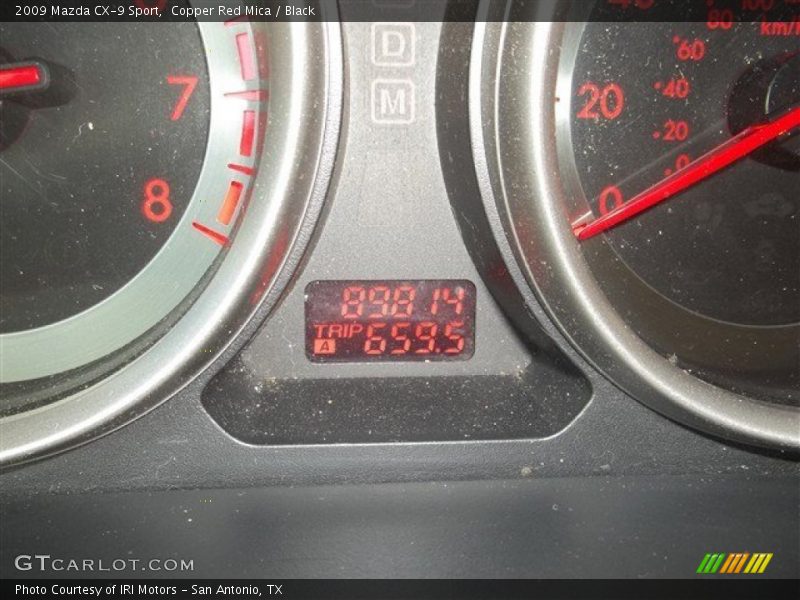 Copper Red Mica / Black 2009 Mazda CX-9 Sport