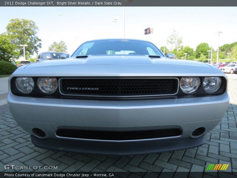Bright Silver Metallic / Dark Slate Gray 2012 Dodge Challenger SXT