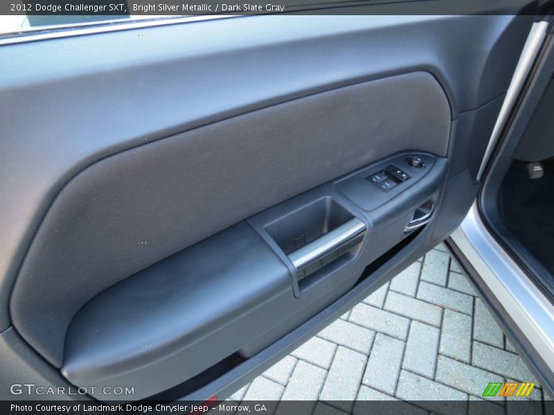 Bright Silver Metallic / Dark Slate Gray 2012 Dodge Challenger SXT