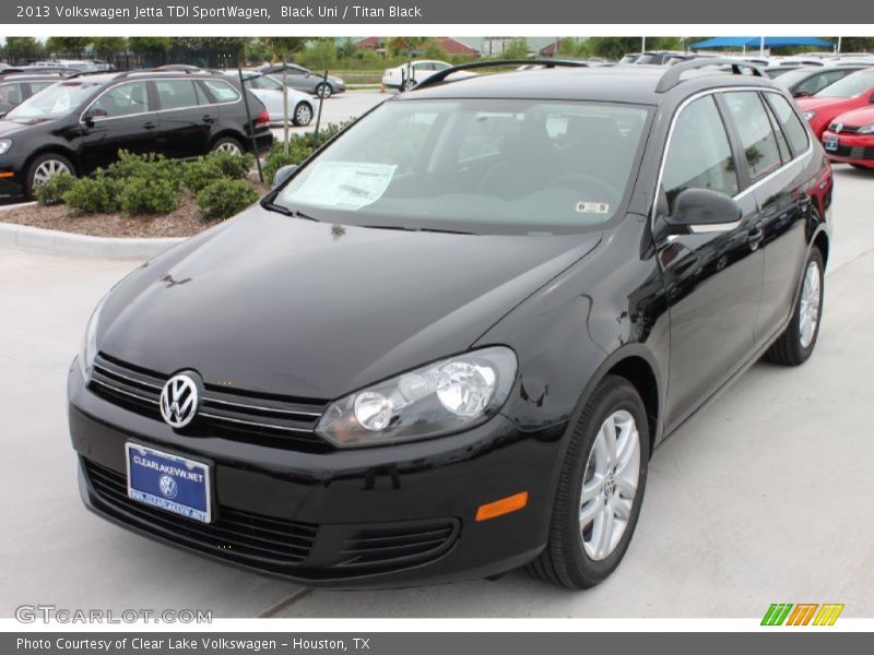 Black Uni / Titan Black 2013 Volkswagen Jetta TDI SportWagen