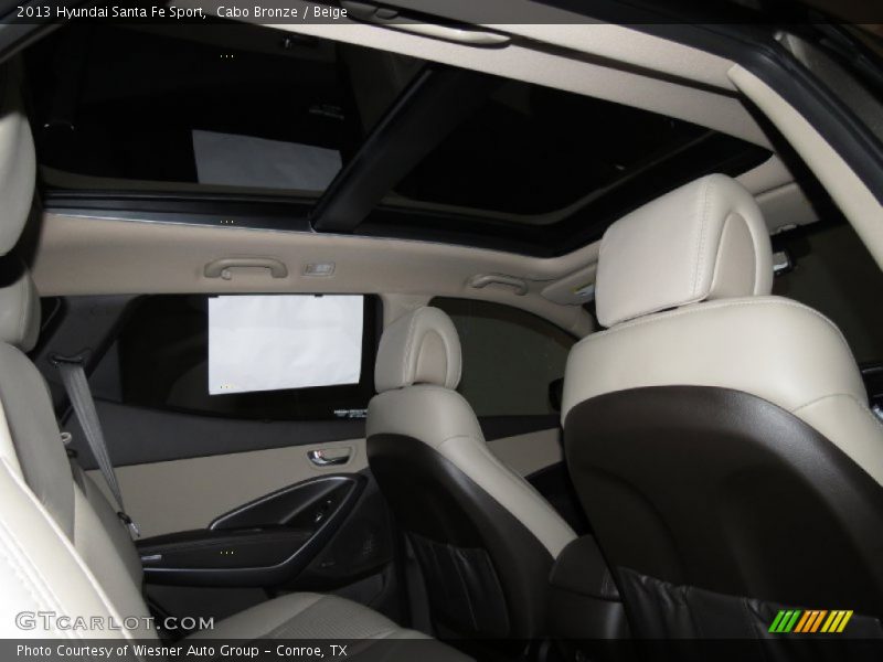 Cabo Bronze / Beige 2013 Hyundai Santa Fe Sport