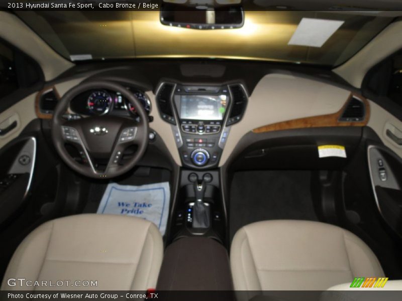 Cabo Bronze / Beige 2013 Hyundai Santa Fe Sport