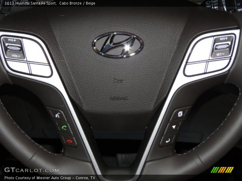 Cabo Bronze / Beige 2013 Hyundai Santa Fe Sport