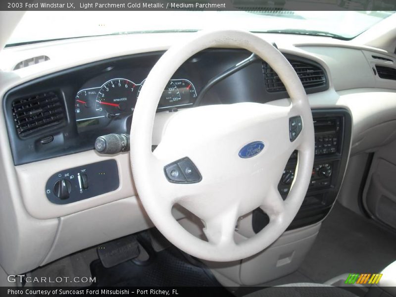 Light Parchment Gold Metallic / Medium Parchment 2003 Ford Windstar LX