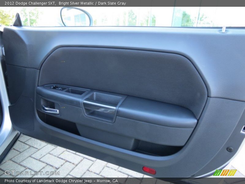 Bright Silver Metallic / Dark Slate Gray 2012 Dodge Challenger SXT