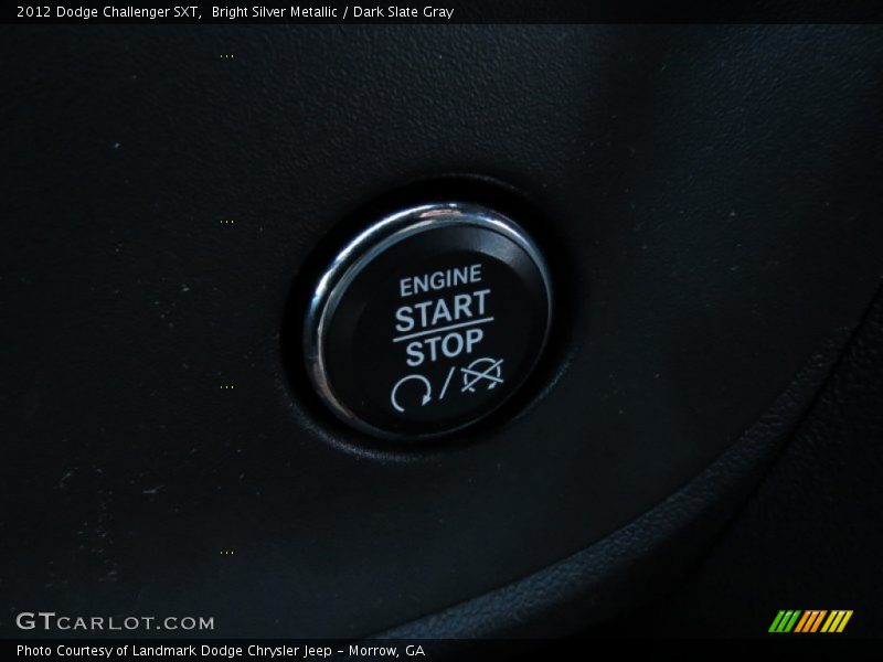 Bright Silver Metallic / Dark Slate Gray 2012 Dodge Challenger SXT