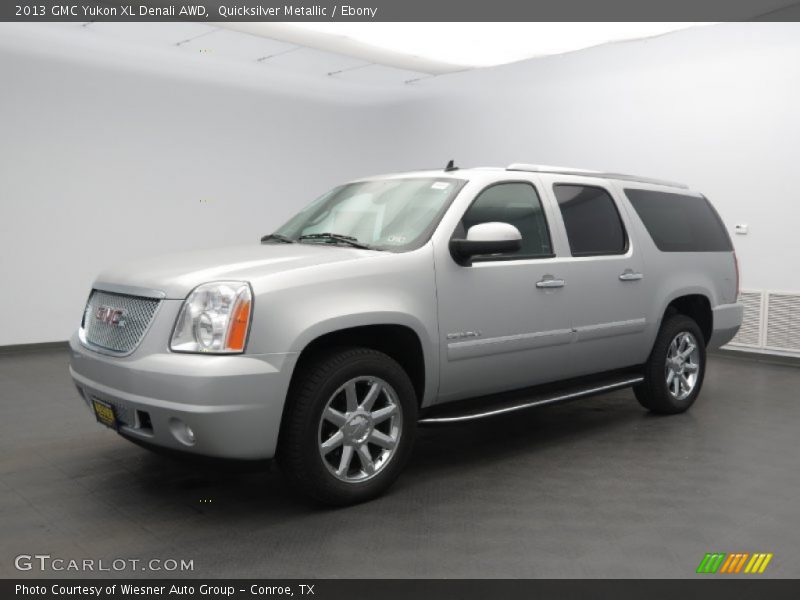 Quicksilver Metallic / Ebony 2013 GMC Yukon XL Denali AWD