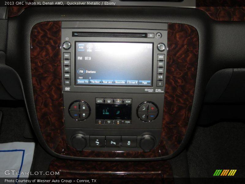 Quicksilver Metallic / Ebony 2013 GMC Yukon XL Denali AWD