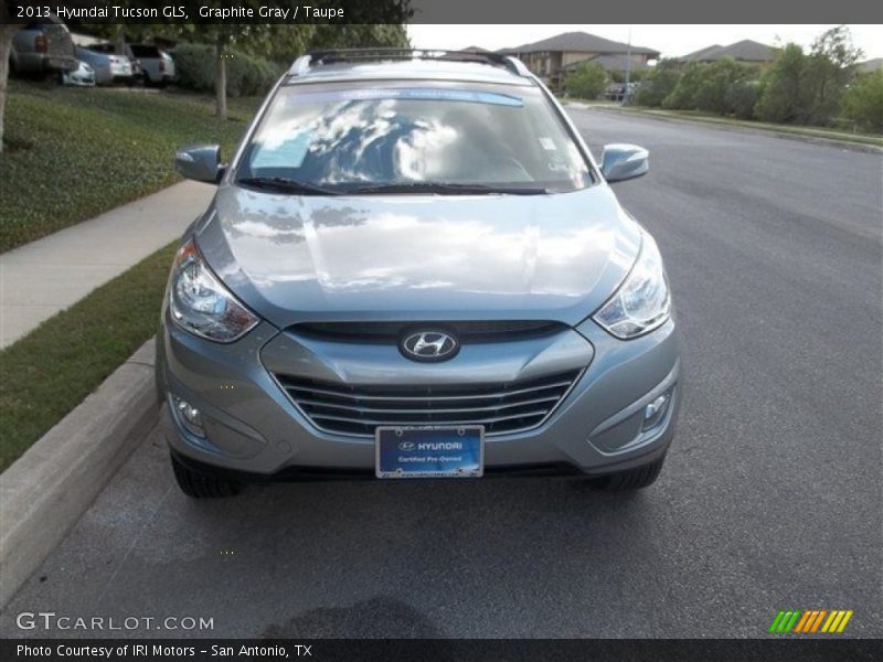 Graphite Gray / Taupe 2013 Hyundai Tucson GLS