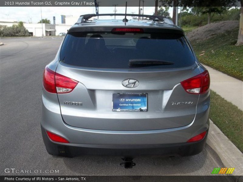 Graphite Gray / Taupe 2013 Hyundai Tucson GLS