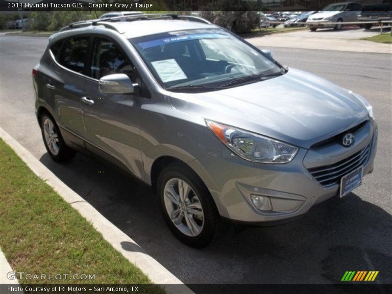 Graphite Gray / Taupe 2013 Hyundai Tucson GLS