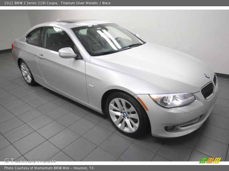 Front 3/4 View of 2012 3 Series 328i Coupe