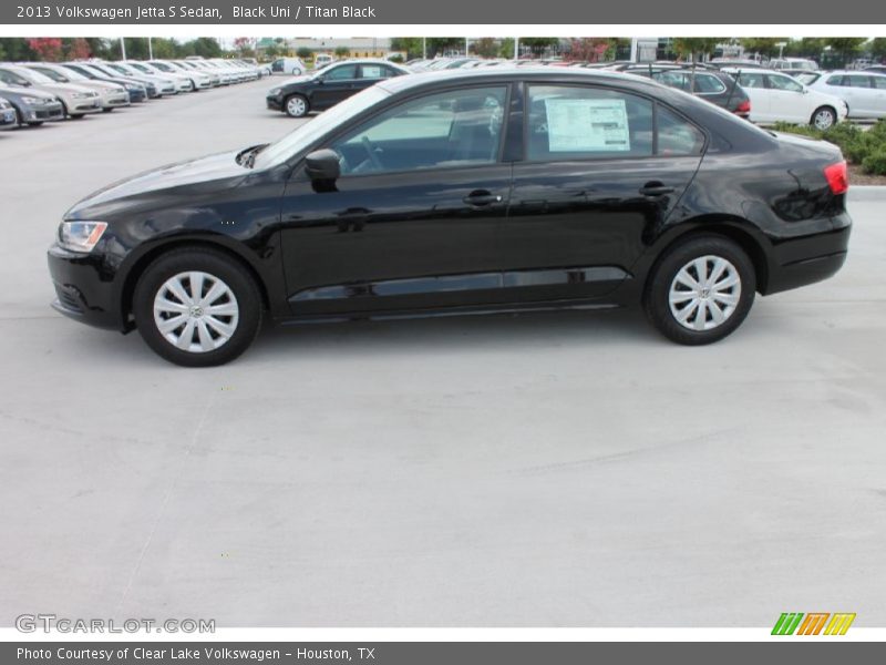 Black Uni / Titan Black 2013 Volkswagen Jetta S Sedan