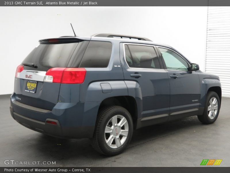 Atlantis Blue Metallic / Jet Black 2013 GMC Terrain SLE