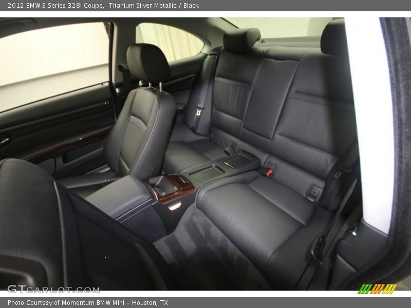 Titanium Silver Metallic / Black 2012 BMW 3 Series 328i Coupe