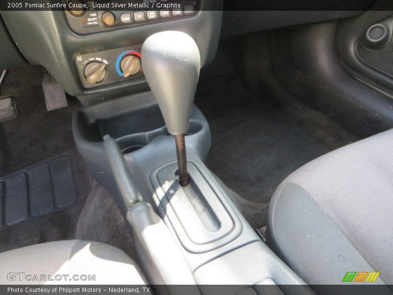 Liquid Silver Metallic / Graphite 2005 Pontiac Sunfire Coupe
