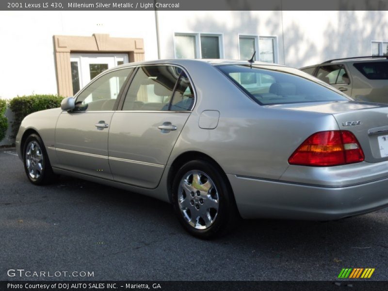 Millenium Silver Metallic / Light Charcoal 2001 Lexus LS 430