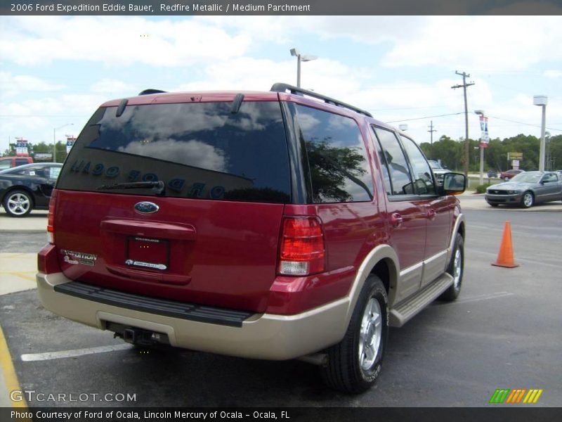 Redfire Metallic / Medium Parchment 2006 Ford Expedition Eddie Bauer