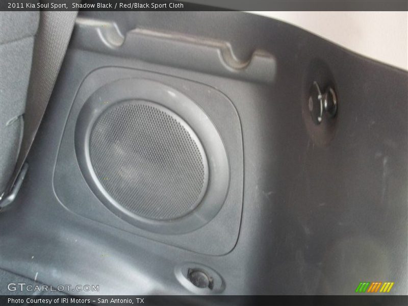 Shadow Black / Red/Black Sport Cloth 2011 Kia Soul Sport
