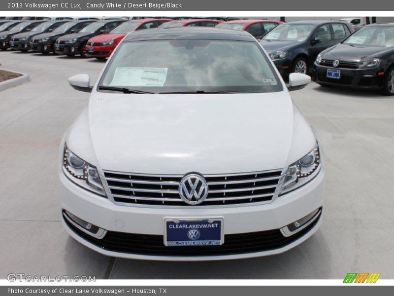 Candy White / Desert Beige/Black 2013 Volkswagen CC Lux