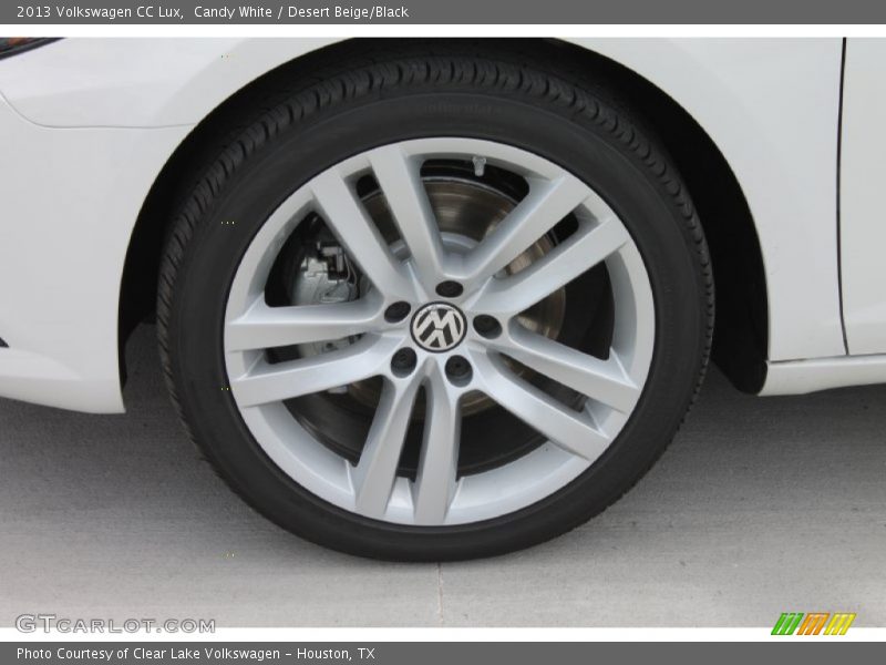 Candy White / Desert Beige/Black 2013 Volkswagen CC Lux