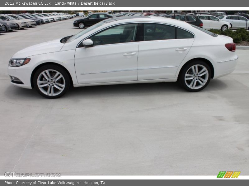Candy White / Desert Beige/Black 2013 Volkswagen CC Lux
