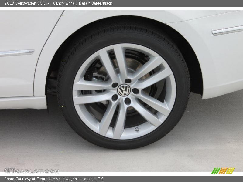 Candy White / Desert Beige/Black 2013 Volkswagen CC Lux