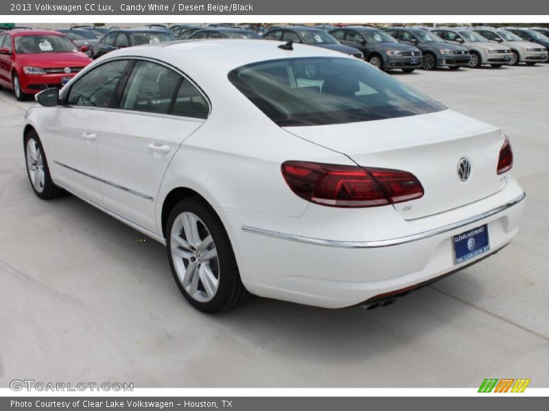 Candy White / Desert Beige/Black 2013 Volkswagen CC Lux