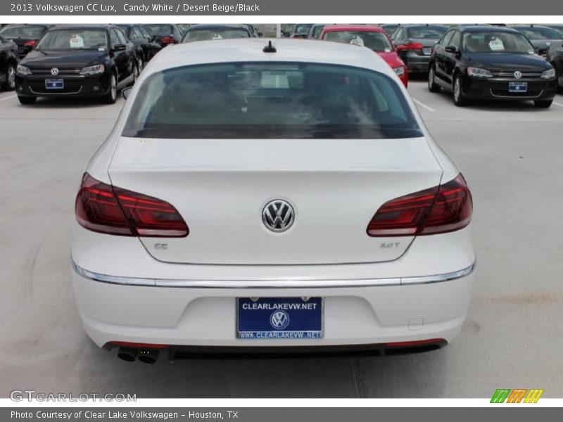Candy White / Desert Beige/Black 2013 Volkswagen CC Lux