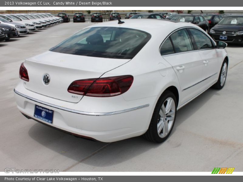 Candy White / Desert Beige/Black 2013 Volkswagen CC Lux