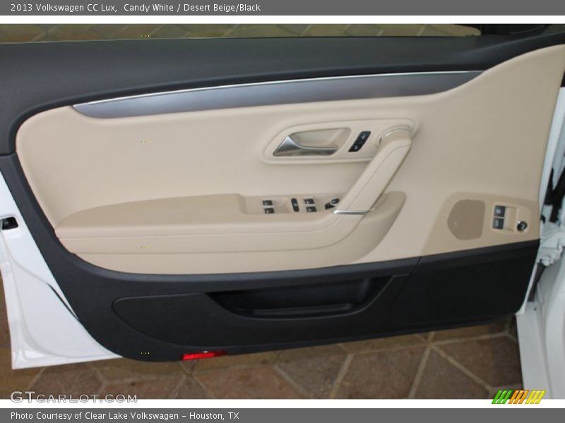Candy White / Desert Beige/Black 2013 Volkswagen CC Lux