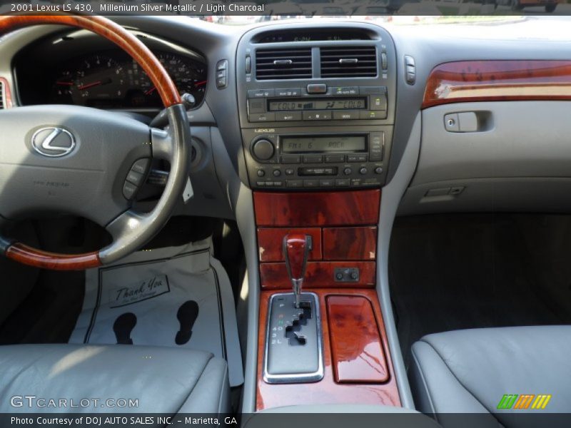 Millenium Silver Metallic / Light Charcoal 2001 Lexus LS 430