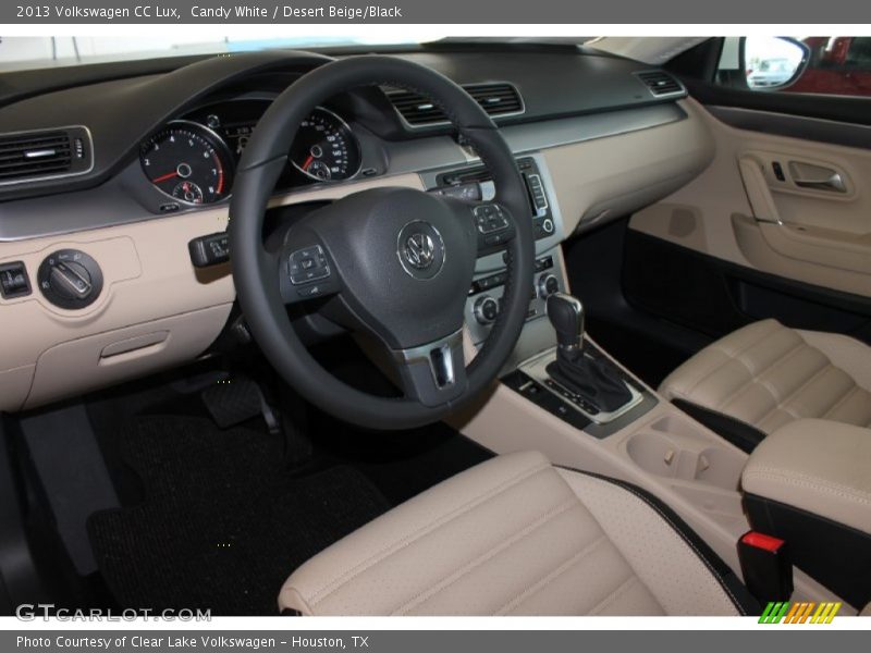 Candy White / Desert Beige/Black 2013 Volkswagen CC Lux