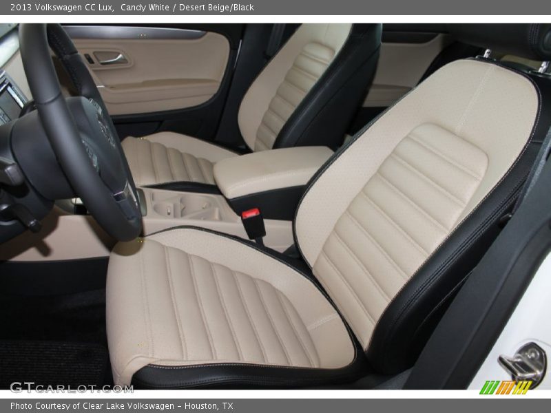 Candy White / Desert Beige/Black 2013 Volkswagen CC Lux