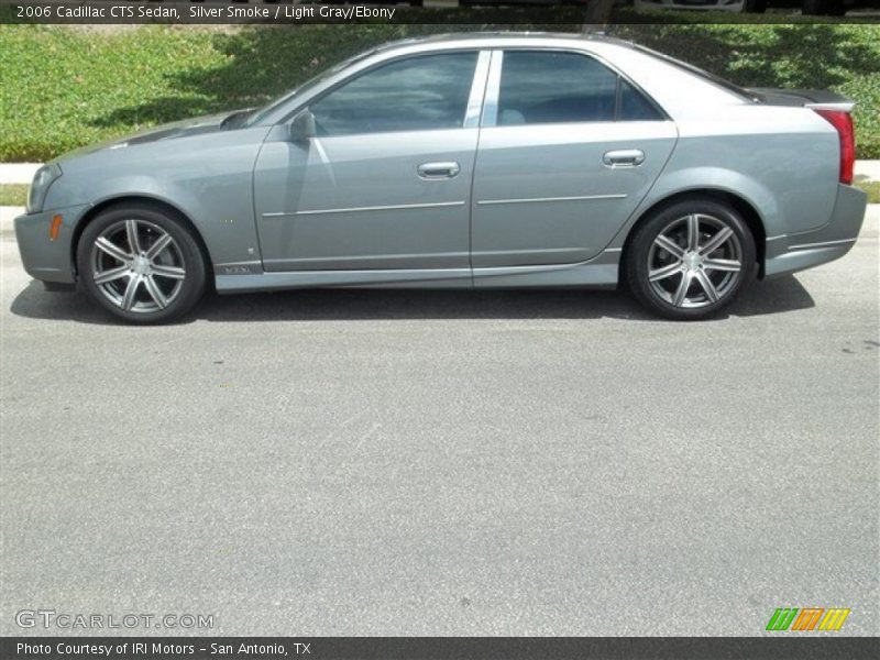 Silver Smoke / Light Gray/Ebony 2006 Cadillac CTS Sedan