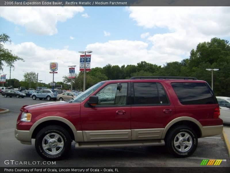 Redfire Metallic / Medium Parchment 2006 Ford Expedition Eddie Bauer
