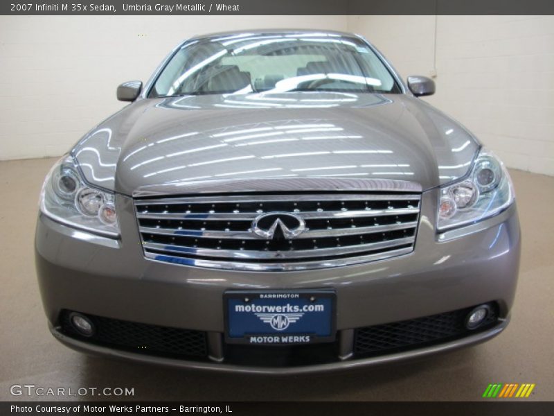 Umbria Gray Metallic / Wheat 2007 Infiniti M 35x Sedan