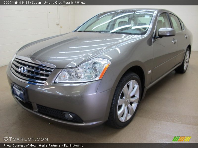 Umbria Gray Metallic / Wheat 2007 Infiniti M 35x Sedan