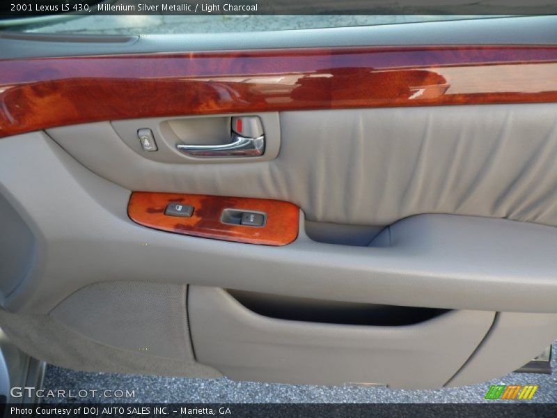 Millenium Silver Metallic / Light Charcoal 2001 Lexus LS 430