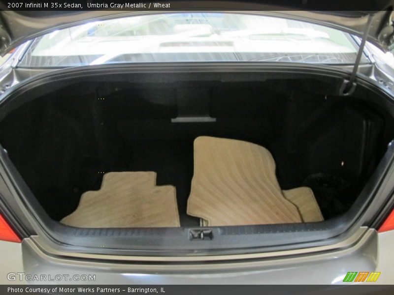 Umbria Gray Metallic / Wheat 2007 Infiniti M 35x Sedan